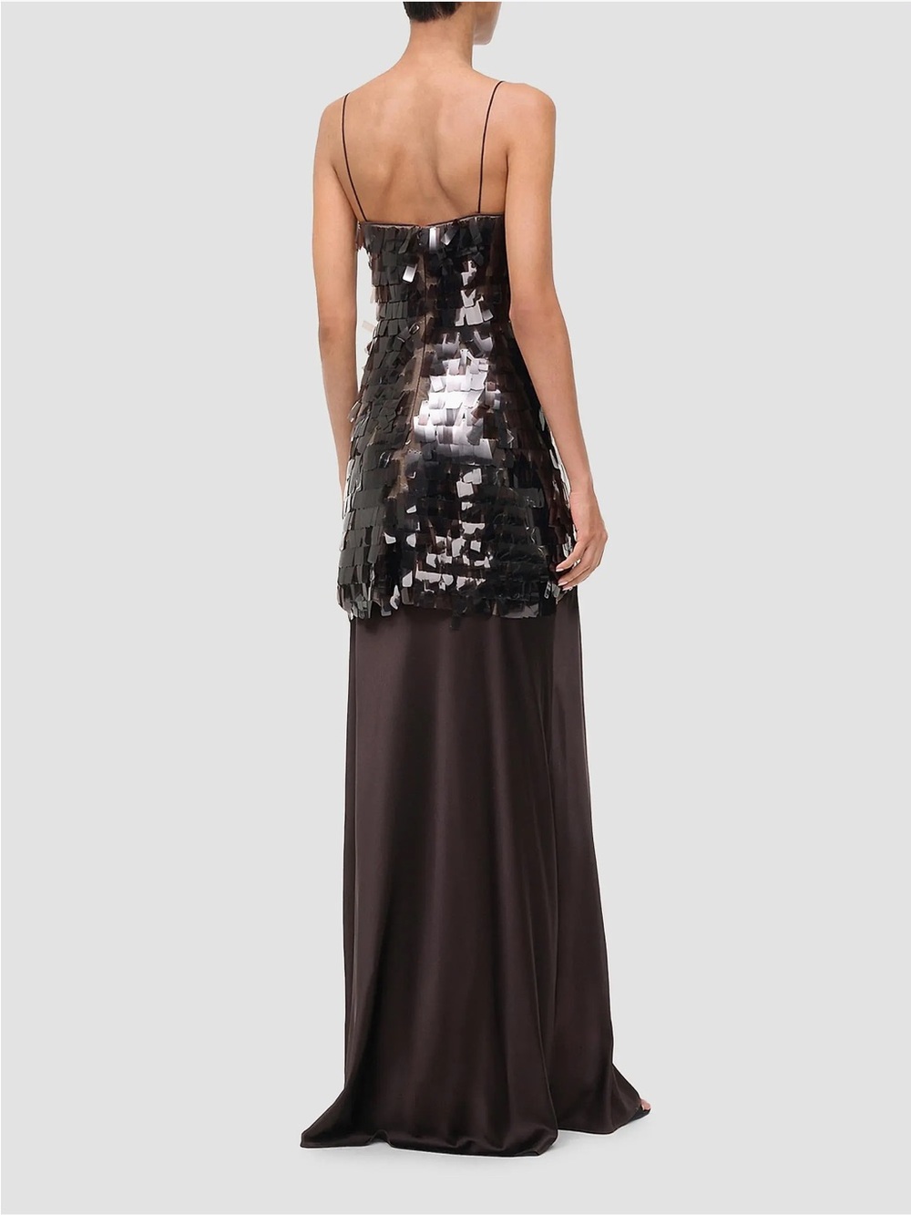 STAUD Mesa Sequin Maxi Dress size 4 - Picture 6 of 6